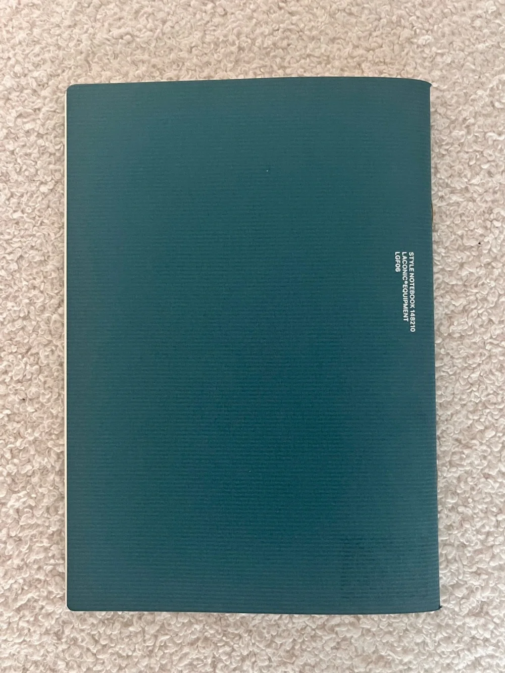 NWT🎉 LACONIC Navy Blue “Meeting” Agenda Planner Softcover